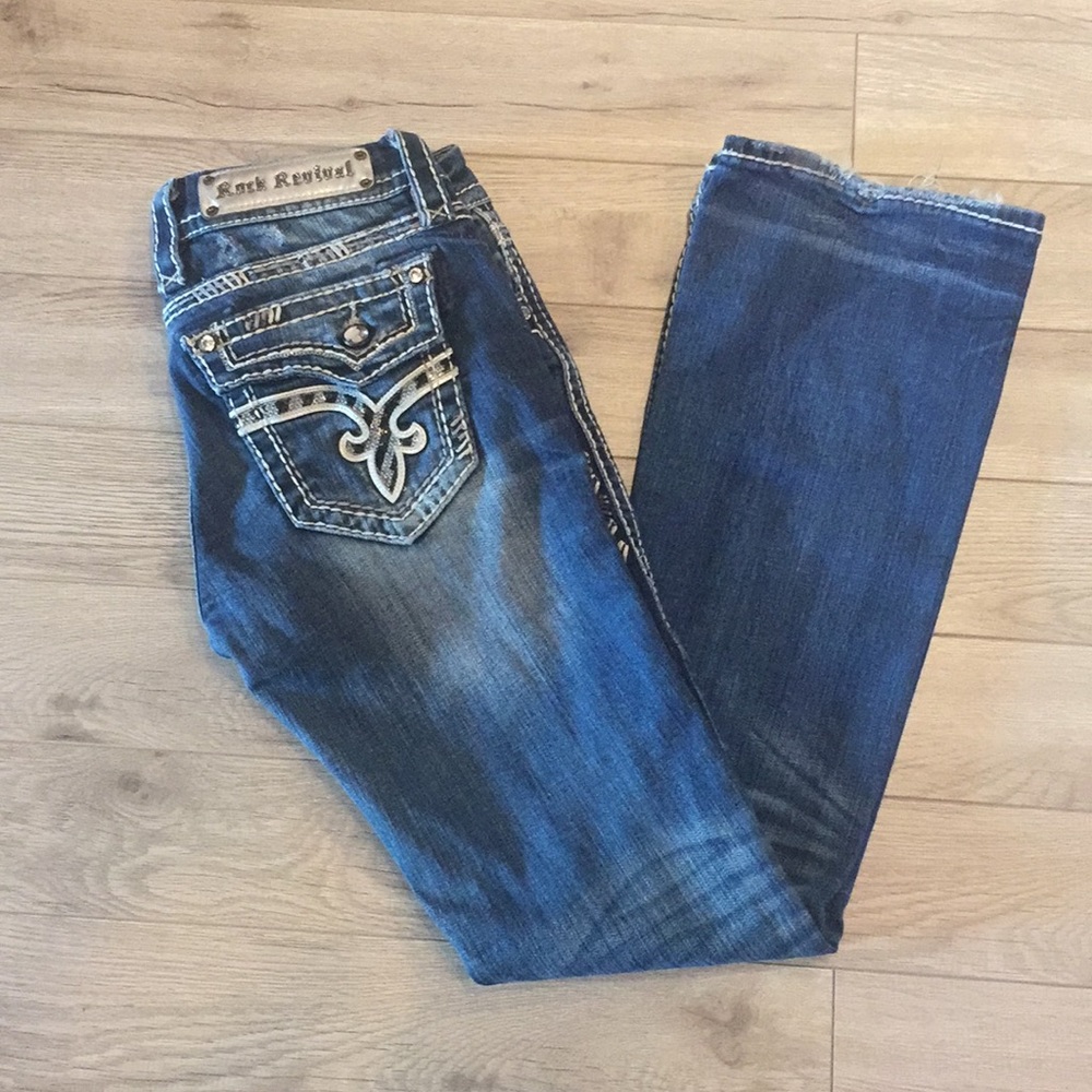 Rock Revival Bling “Kai” Bootcut Jeans